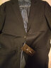 七匹狼西服男士西裝休閑男裝外套舒適男斜紋TR混紡便西外套 101(藏青) L 170/88A 曬單實(shí)拍圖