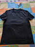 沙馳沙馳男裝男士短袖t恤半袖休閑圓領(lǐng)輕薄透氣百搭純色簡(jiǎn)約t恤衫男 黑色 XL (52) 180 曬單實(shí)拍圖