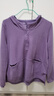 穆夏百合2026春秋季新款女裝時(shí)尚氣質(zhì)休閑寬松中年女士小個(gè)子長(cháng)袖連帽衛衣 紫色 M 適合90~115斤左右 曬單實(shí)拍圖