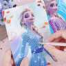 迪士尼 儿童钻石贴画贴纸爱莎公主手工diy制作材料包女孩玩具冰雪款女孩生日礼物 实拍图