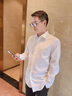 晨芙職業(yè)襯衫男女長(cháng)袖商務(wù)正裝高檔白襯衣4S店工作服保險公司領(lǐng)導工裝 單件男白色長(cháng)袖 XL 曬單實(shí)拍圖