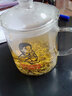 淳意玻璃杯帶蓋辦公杯復(fù)古茶杯耐高溫水杯500ml 夢想還是要有的 曬單實(shí)拍圖