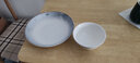 傳世瓷新款感輕奢餐具套裝碗盤(pán)家用骨瓷景德鎮現代碗碟錦繡天城 雅致錦灰60 曬單實(shí)拍圖
