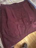 PORTS寶姿春夏新品女裝中長(zhǎng)裙YLN9S049JLO003 酒紅色 S (4) 曬單實(shí)拍圖