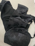愛(ài)慕（Aimer）內衣女聚攏大罩杯側收副乳輕塑調整型美背大碼A-E杯可穿文胸胸罩 黑色 90B 曬單實(shí)拍圖