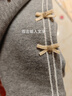 歌瑞家（greatfamily）兒童褲子2024冬季新款女童裝針織長(zhǎng)褲休閑打底褲中大童不倒絨樂友 灰色 110 【4-5歲】 曬單實(shí)拍圖