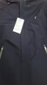 才子（TRIES）夾克外套男士商務(wù)行政連帽夾克品牌LOGO純色戶外上衣百搭通勤外套 深藍(lán)色 L (170/88A) 曬單實(shí)拍圖