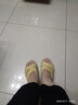 森達(dá)【燈】簡(jiǎn)約涼鞋女夏新商場(chǎng)同款舒適可可平底休閑拖鞋4LKB6BT4 黃色 35 曬單實(shí)拍圖