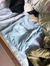 真維斯T恤男2025春秋長袖T恤印花寬松圓領(lǐng)韓版潮流休閑春秋薄款時(shí)尚上衣 藍(lán)色 XL 曬單實(shí)拍圖