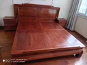 一善一品 紅木家具 緬甸花梨（學(xué)名：大果紫檀）實(shí)木大床雙人床臥室家具中式仿古婚床國潮大戶(hù)型 選紋路預付款 款清發(fā)貨 曬單實(shí)拍圖