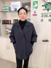LISCN毛呢大衣女秋冬季新款顯瘦氣質(zhì)加厚呢子外套加大碼中長款休閑上衣 灰色【優(yōu)品質(zhì)量】 L 100-120斤 曬單實(shí)拍圖