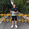 帝歐萊夫夏天休閑T恤套裝男潮流男運動(dòng)套裝短袖t恤套裝男裝夏季衣服男夏裝 黑色(套裝) XL (推薦體重130-145斤) 曬單實(shí)拍圖