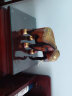 泰域 泰国进口实木大象摆件客厅酒柜装饰品办公室桌面摆设招财工艺品 12寸 鼻子向下 实拍图