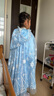 小熊精靈（xiaoxiongjingling）兒童斗篷六一女童愛(ài)莎公主披風(fēng)披肩寶寶時(shí)髦春秋女孩洋氣披紗艾莎 102藍色里布/僅斗篷 均碼 (S) 碼(建議高90-120左右) 曬單實(shí)拍圖