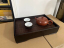 臣適茶盤家用托盤功夫茶具套裝2025新款茶海竹實(shí)木客廳瀝水干泡小茶臺(tái) 卷簾小號(hào)27*18*6cm茶盤 曬單實(shí)拍圖