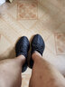 阿迪達(dá)斯 （adidas）椰子鞋三葉草男鞋夏季女鞋Yeezy 350椰子350Boost網(wǎng)面透氣跑步鞋 GX3791 黑色 煤渣 42 曬單實(shí)拍圖