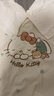 戴維貝拉（DAVE＆BELLA）【Hello.Kitty聯(lián)名】女童衛(wèi)衣兒童寶寶衣服打底衫秋季新款童裝 白色【現(xiàn)貨】 90 cm（建議身高80-90cm） 曬單實拍圖
