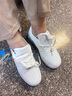 大嘴猴大嘴猴休閑鞋女士小白鞋百搭情侶男款校園時(shí)尚運動(dòng)板鞋254U白女38 曬單實(shí)拍圖