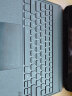 WIWUipad键盘适用于苹果pro2022保护套air4/5妙控蓝牙键盘平板壳磁吸带笔槽 套餐：【ipad键盘+银色鼠标+钢化膜】 ipadpro12.9寸 3-6代 实拍图