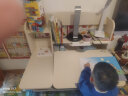 中沪爱童 新品儿童书桌家用写字桌可升降中小学生实木儿童学习桌椅套装 1.0M抗菌实木桌 实拍图