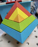因兒樂（YINERLE TOYS）兒童玩具男孩女早教智力魯班塔百變金字塔積木拼裝寶寶生日禮物 【豪華版】45件套收納桶套裝 曬單實(shí)拍圖