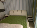 凯蒙豪创 床 皮床 双人床主卧床婚床卧室床双人家具 升级版（加厚松木框架）-标准款 1.8*2.0m床+4D面料乳胶床垫+1柜 实拍图