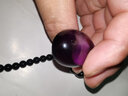 依嵐烏拉圭紫水晶水滴吊墜 男女款毛衣項鏈水晶掛墜生日禮物 曬單實(shí)拍圖