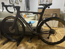 UPLAND阿普蘭R70超輕全碳纖維公路車(chē)黑武士自行車(chē)24速油壓碟剎男女騎行 夢(mèng)幻熔巖星火灰-TUKUS輪組 520 24速 曬單實(shí)拍圖