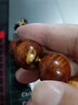 天然老撾越南黃花梨手串20原木料瘤疤文玩男士佛珠手鏈小孔似海黃 收藏級老撾黃花梨瘤紋款20MM 曬單實拍圖