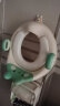 世纪宝贝（babyhood）儿童马桶圈 男女宝宝坐便器 马桶辅助座便圈 PVC软坐垫 134薄荷绿 实拍图