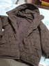 衣典零一（LEDIALYI）棉服女中長(cháng)款2025冬季女裝新款時(shí)尚休閑百搭中年棉襖棉衣加厚外套 咖色 L （建議131-143斤） 曬單實(shí)拍圖