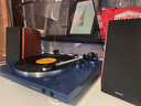 鋒梭（VOXOA）T50全自動LP黑膠唱片機復(fù)古HIFI留聲機現(xiàn)代唱盤機 T50唱機+120W書架音箱 曬單實拍圖
