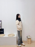 波司登反季冬季羽絨服楊紫同款男女情侶款短款立領(lǐng)新國標90絨外套 曬單實(shí)拍圖