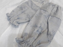 寶思韓蕾絲袖套女秋冬季手袖長(zhǎng)款羽絨服袖口防臟袖頭兒童護(hù)袖辦公室套袖 灰色1雙（52306） 曬單實(shí)拍圖