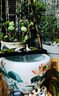 東方之約 創(chuàng)意客廳庭院小魚缸魚池噴水水景觀流水?dāng)[件微景觀造景循環(huán)流水 時光弧形40cm 曬單實拍圖