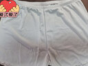 浪莎冰絲涼感安全褲女超薄內穿外穿防走光不卷邊夏季寬松居家打底褲 【蕾絲邊】膚色 XL (175/100) 曬單實(shí)拍圖