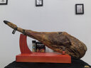 ANTIGUA JAMONERIA 西班牙火腿伊比利亞進口橡果黑豬塞拉諾生吃火腿禮盒中秋送禮 【黑標】伊比利亞后腿7-8kg 曬單實拍圖