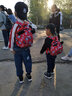 三美嬰幼兒園小書(shū)包兒童背包男女童1-3-6歲防走失雙肩兒童包 中號(hào)灰色恐龍【建議90-140cm】 曬單實(shí)拍圖