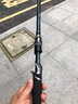哈斯達(dá)（HISTAR）魔杖路亞竿套裝蟲(chóng)竿黑坑鱖魚(yú)鱸魚(yú)超快調(diào)魔丸水滴輪路亞竿全套魚(yú)竿 1.95米 L調(diào)槍柄魔丸雙線杯水滴輪 曬單實(shí)拍圖