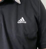 阿迪達斯 （adidas）POLO衫男 25夏季新款運動(dòng)服休閑衣服翻領(lǐng)短袖冰絲速干透氣t恤男 黑色/Polo領(lǐng)/長(cháng)袖 S 175 曬單實(shí)拍圖