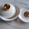 井瓷文創(chuàng  )羊脂玉瓷蓋碗功夫茶具整套裝高端茶壺茶杯送長(cháng)輩父母親老師禮 羊脂玉(釉燒)丨清心蓋碗小套裝 曬單實(shí)拍圖