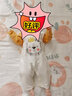 優(yōu)奇嬰兒衣服暖絨連體衣新生兒睡衣保暖加絨內衣寶寶長(cháng)袖家居衣服哈衣 【暖絨，恒溫蓄熱】小獅子 66cm 曬單實(shí)拍圖