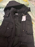 愛居兔冬季新款休閑時(shí)尚大口袋多色連帽羽絨服EWRAJ4N720A 黑色61 155/80A/S 曬單實(shí)拍圖