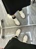 回力厚底德訓(xùn)鞋女鞋2025春季新款美式復(fù)古休閑鞋經(jīng)典百搭運(yùn)動(dòng)板鞋子女 米黑色【6.0厘米超輕厚底】 36 曬單實(shí)拍圖