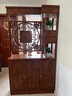 皇印 紅木家具非洲花梨（學(xué)名：刺猬紫檀） 間廳柜實(shí)木酒柜玄關(guān)餐廳客廳會(huì )所家具2615 間廳柜1.08米 曬單實(shí)拍圖
