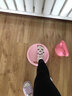 斯朗盾（SILANGDUN）腹肌盤健腹盤靜音滑盤四輪健腹輪健身器材家用男女訓(xùn)練腳踩滑行盤 粉色-四輪健腹盤 曬單實(shí)拍圖