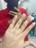 周生生永系列 黃金足金首飾婚嫁男女結婚時(shí)尚情侶戒指 12402R 計價(jià) 19圈 - 4.29克(含工費160元) 曬單實(shí)拍圖