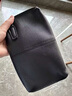 ANDSEEYOU品牌 手包男 真皮手機(jī)包復(fù)古錢包 手工牛皮商務(wù)手拿包 休閑手抓皮包 拉鏈長(zhǎng)款手腕包 黑色 曬單實(shí)拍圖