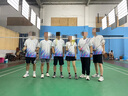 李寧羽毛球服套裝女短袖運動服男款t恤 寬松舒適春夏比賽速干訓練隊服 男子/白色上衣/黑色短褲 2XL 曬單實拍圖