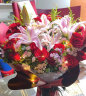 幽客玉品母亲节鲜花速递红玫瑰花束表白送女友老婆生日礼物全国同城配送 19朵红玫瑰百合混搭花束 实拍图